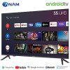 아남 AMG-5500BS 138cm(55인치) 구글 안드로이드 TV 사운드바패키지 &amp;gt; 영상가전