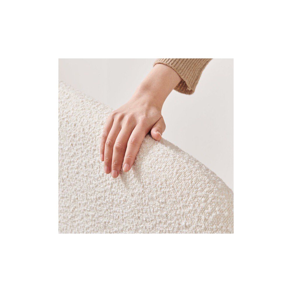 상일리베가구 몽드/아엘 부클레 패브릭 호텔 퀸침대 프레임 (매트리스 선택)