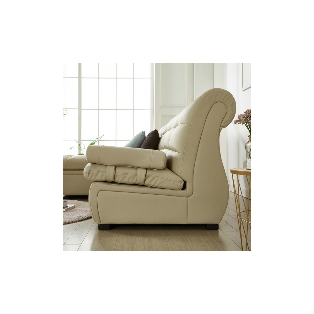 플로바움 바브린노2 2+1 카우치소파 20평대 가죽 3인용소파 다리 뻗고 TV보자