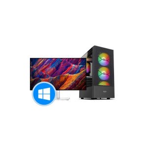 (포유컴퓨터)FORYOUCOM 7500F_GTX 1660 Super 윈도우 + 모니터 포함 조립PC 컴퓨터 데스크탑