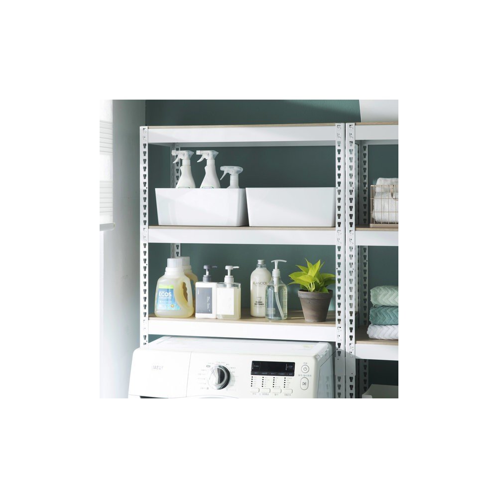 포스코강철 스피드랙 세탁기선반 김치냉장고선반 조립식 앵글 철제선반 수납선반 세탁실 다용도실