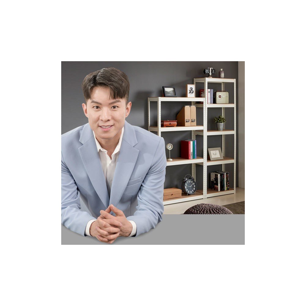 무볼트 조립식 앵글선반 / 조립식 철제 수납 베란다 진열대 창고 철재 선반