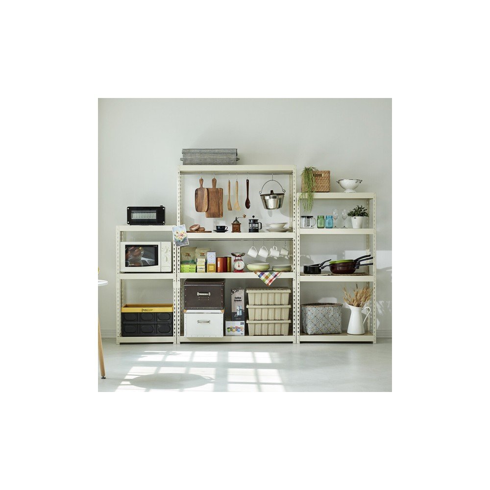 몬스터랙 3/4/5단 조립식 무볼트 철제 앵글 수납 맞춤형선반