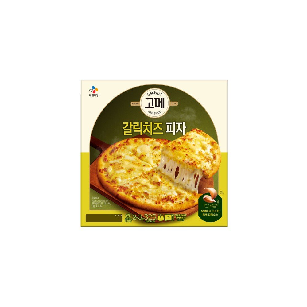 갈릭치즈 피자 325g 4판