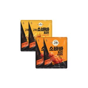 소바바치킨 양념 순살 2 + 오리지날 순살 2